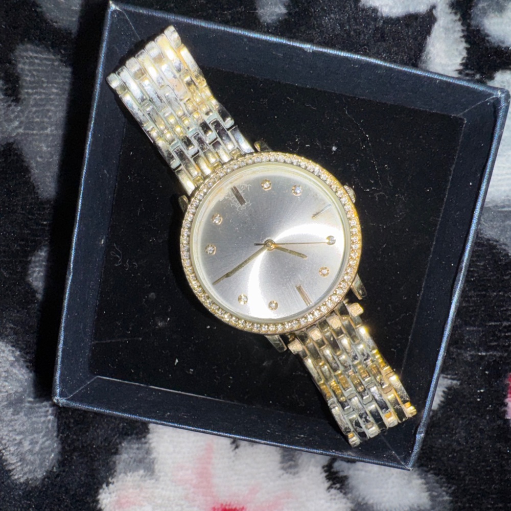 Gorgeous JCPenney Gold and Silver Women's Watch